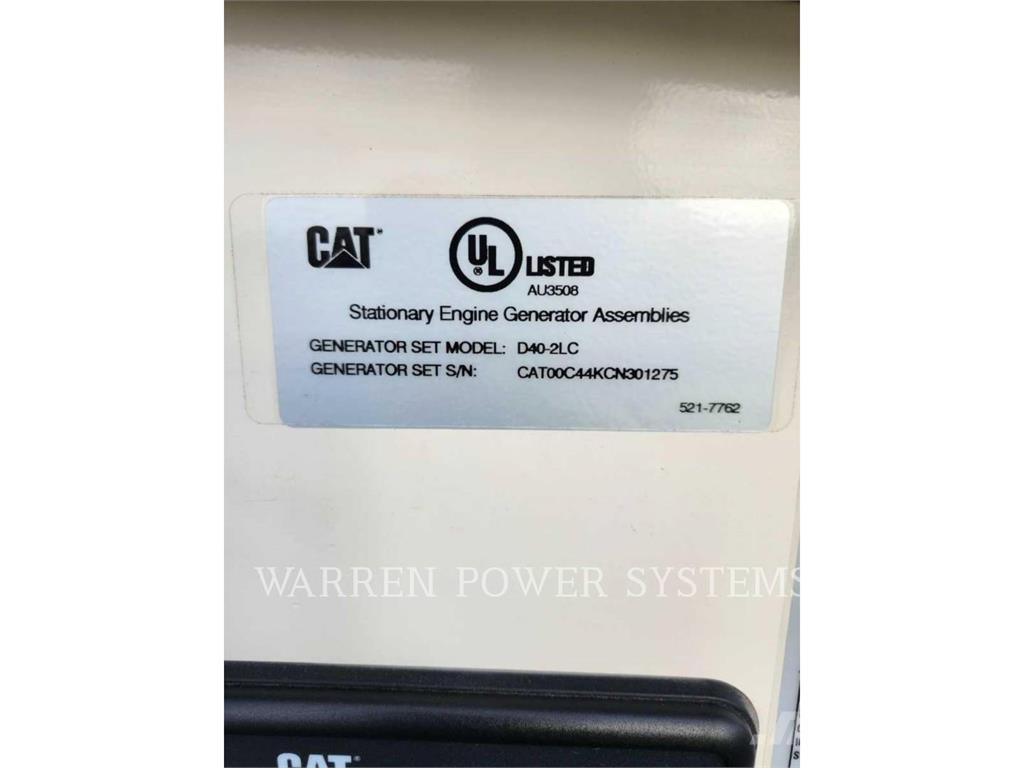 CAT D40-2LC Γεννήτριες ντίζελ