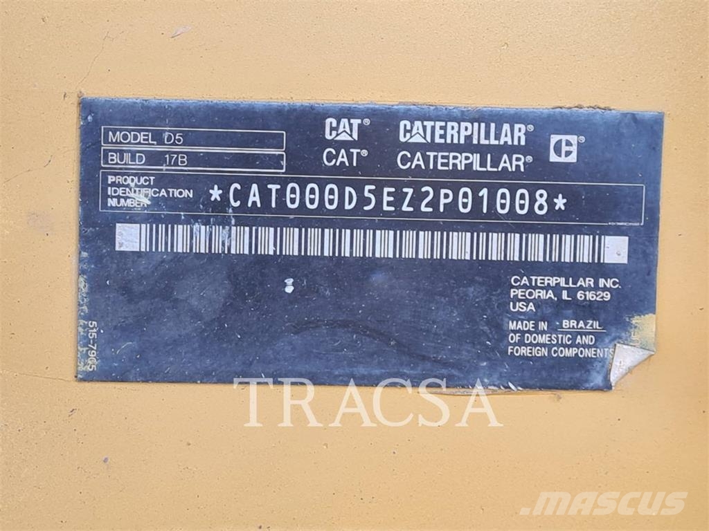 CAT D5 履帶推土機