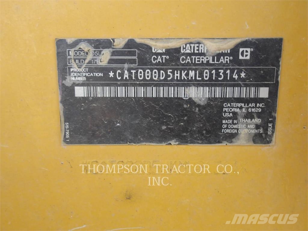 CAT D5 履帶推土機