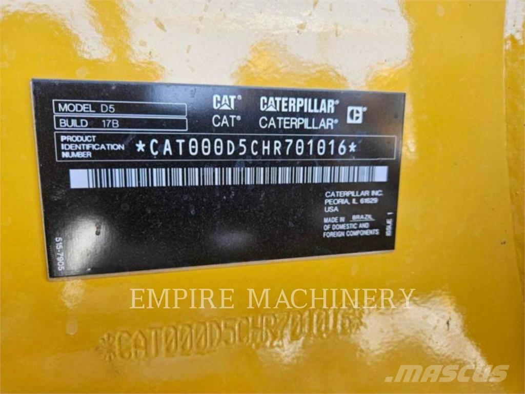 CAT D5-17 SU 履帶推土機