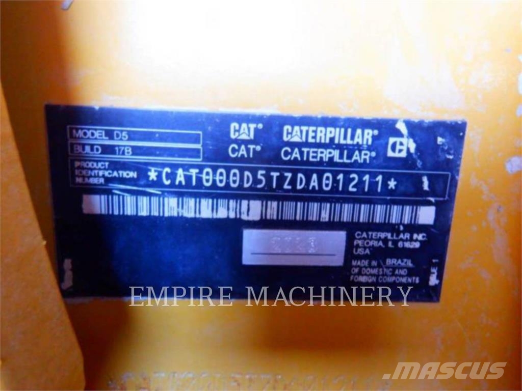 CAT D5-17VPWHA Crawler dozers