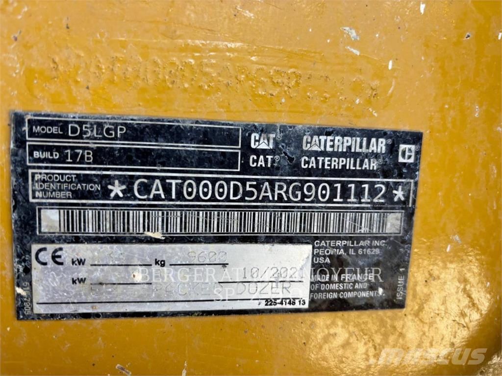 CAT D5 LGP 履帶推土機