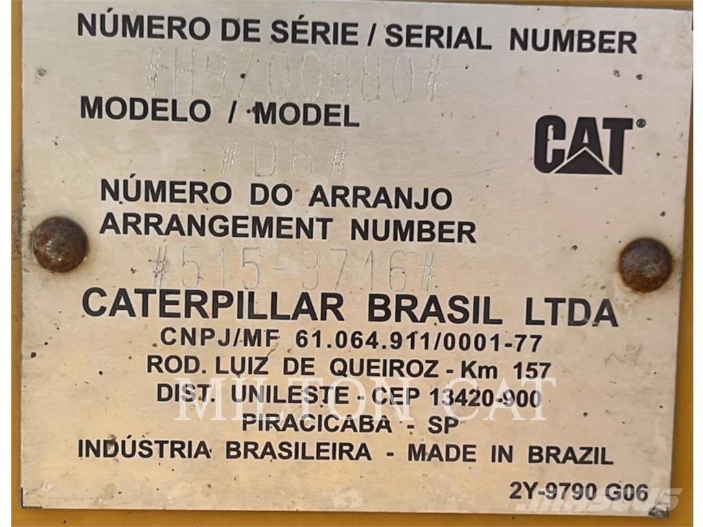 CAT D5 RIPPER PKG CURVED TEETH Εκχερσωτές