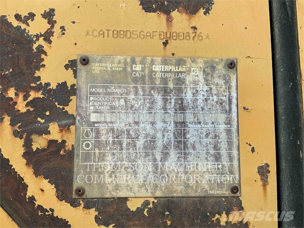 CAT D5GLGP Bulldozer på larvebånd