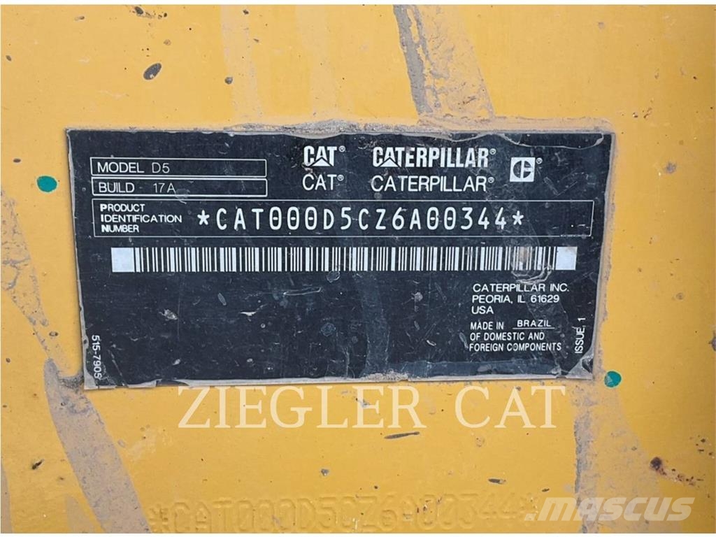 CAT D5LGP Bouteurs sur chenilles