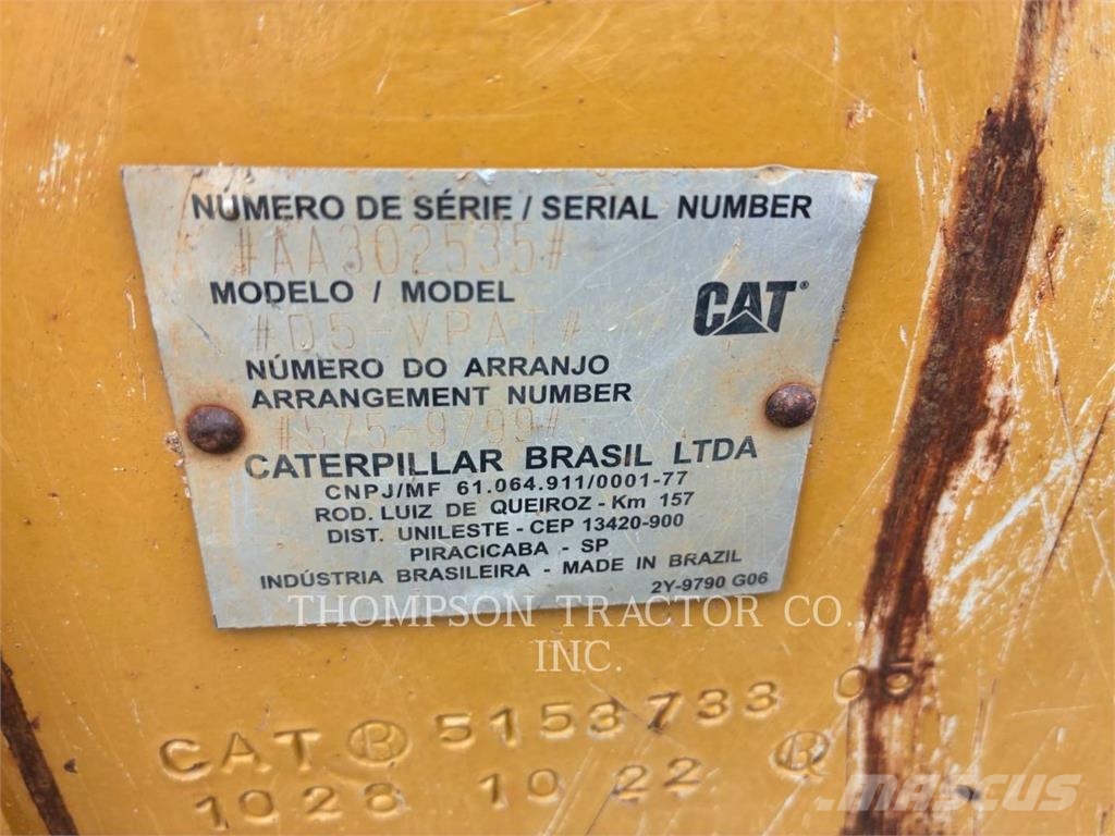 CAT D5VP Crawler dozers