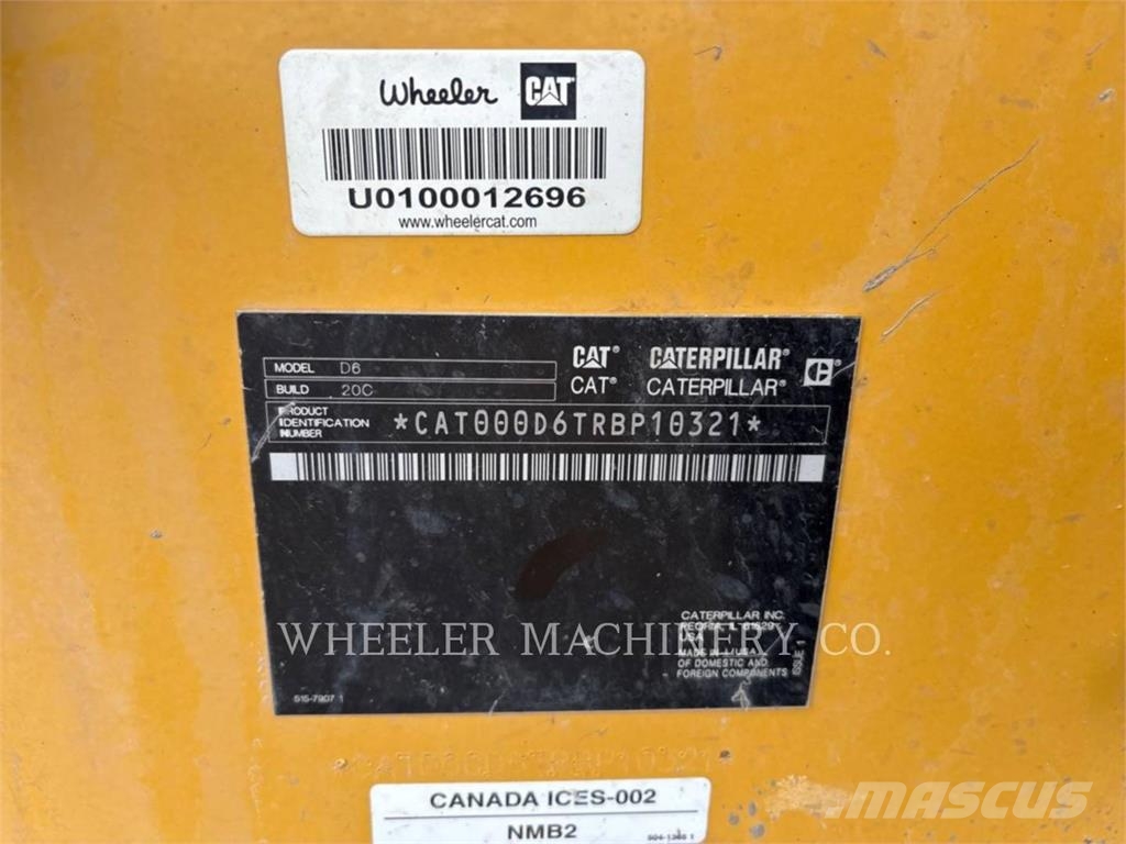 CAT D6 XLVP 3D Rupsdozers