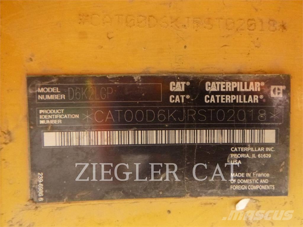 CAT D6K Spycharki gąsienicowe