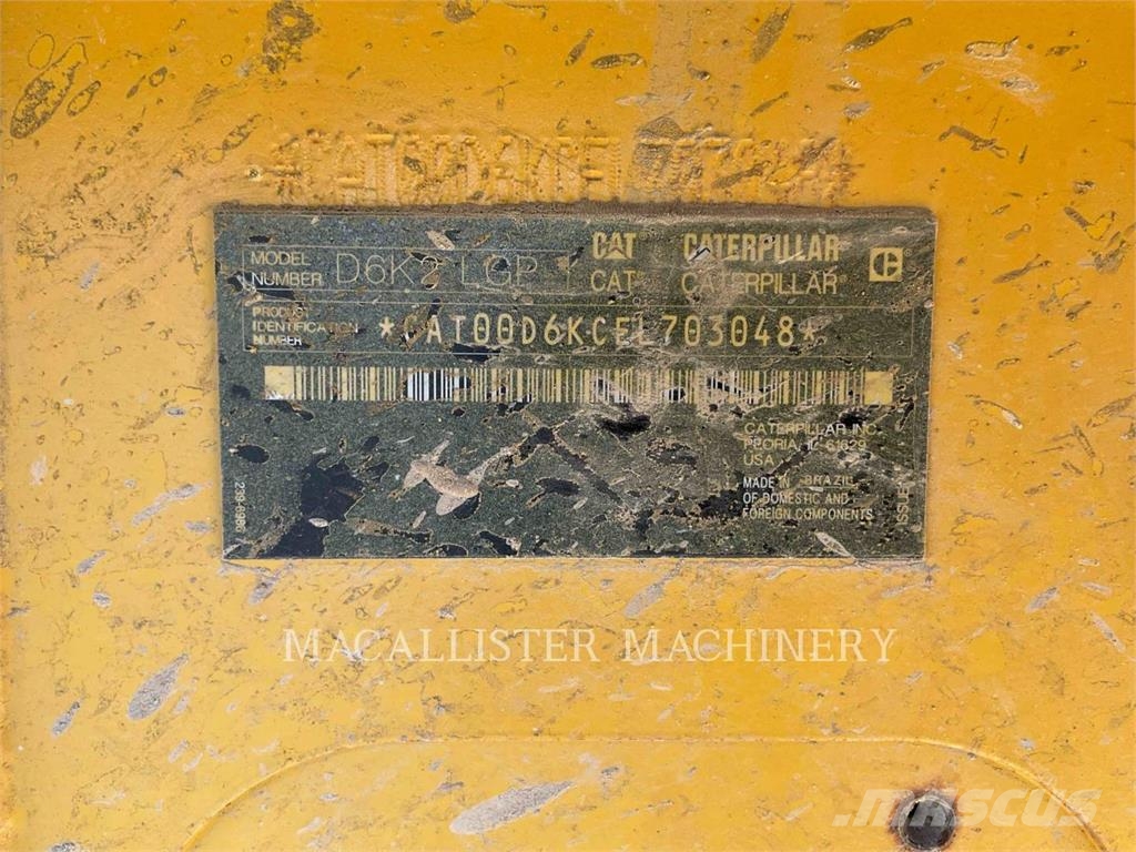 CAT D6K2L AHZ24F+ Μπουλντόζες με ερπύστριες