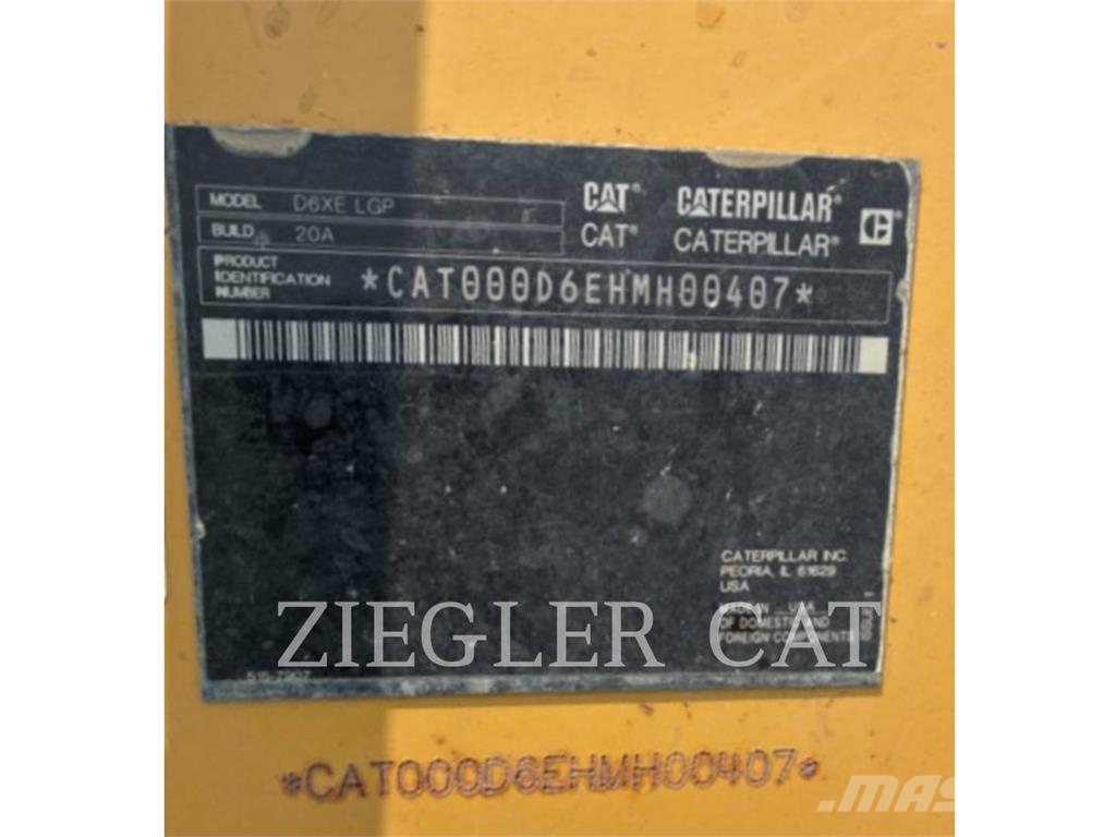 CAT D6XE 履帶推土機