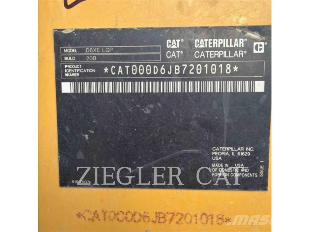 CAT D6XE Bandschaktare