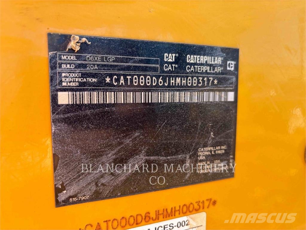 CAT D6XE LGP Bulldozer på larvebånd