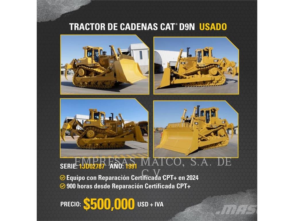 CAT D9N Dozer cingolati