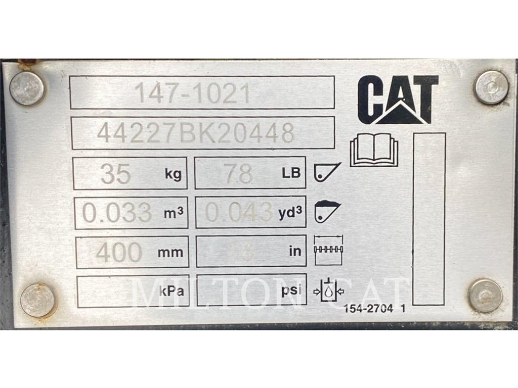 CAT ERPILLAR 301 16INCH DIG BUCKET Bakken