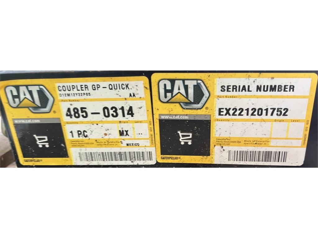 CAT ERPILLAR 307-309 PIN LOCK COUPLER Quick connectors