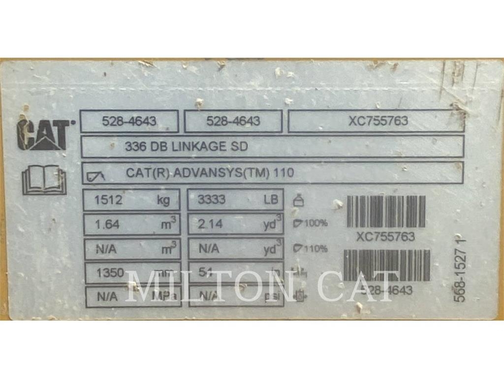 CAT ERPILLAR 336-340 54INCH SEVERE DUTY BUCKET Kovalar