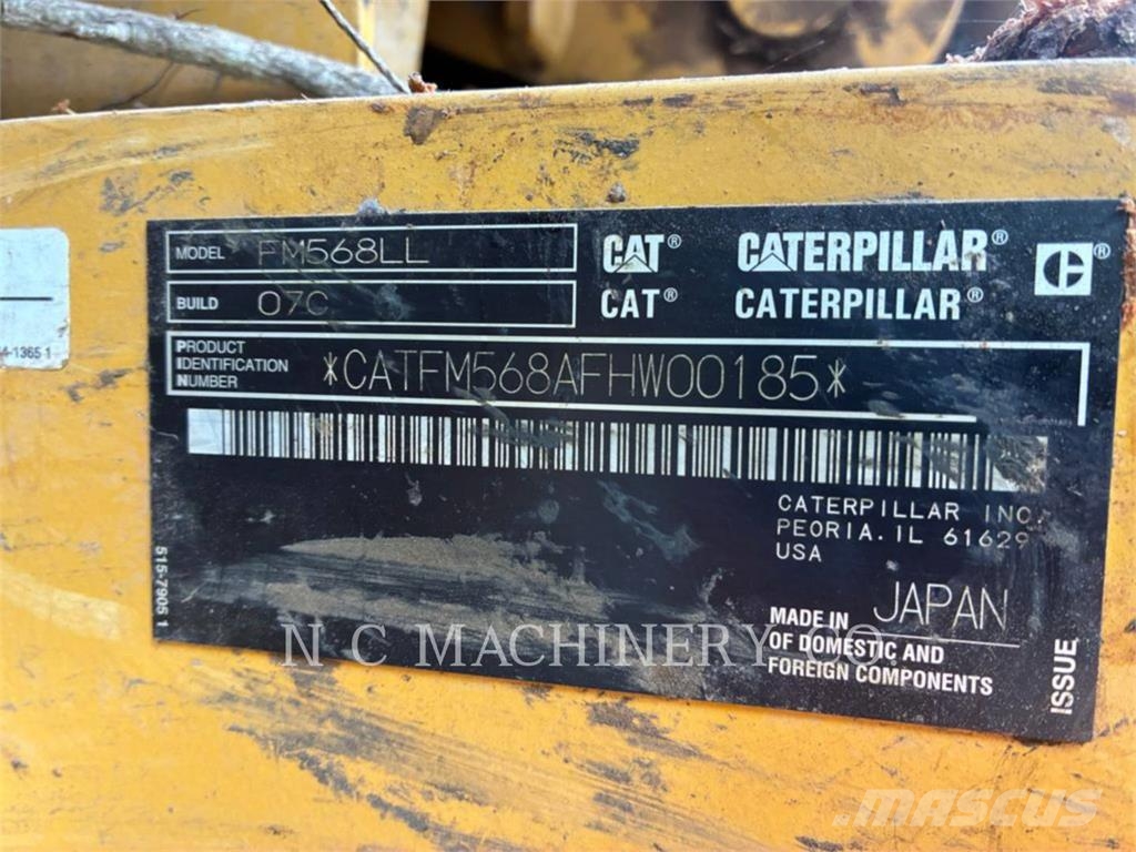 CAT FM568 Tractores florestais
