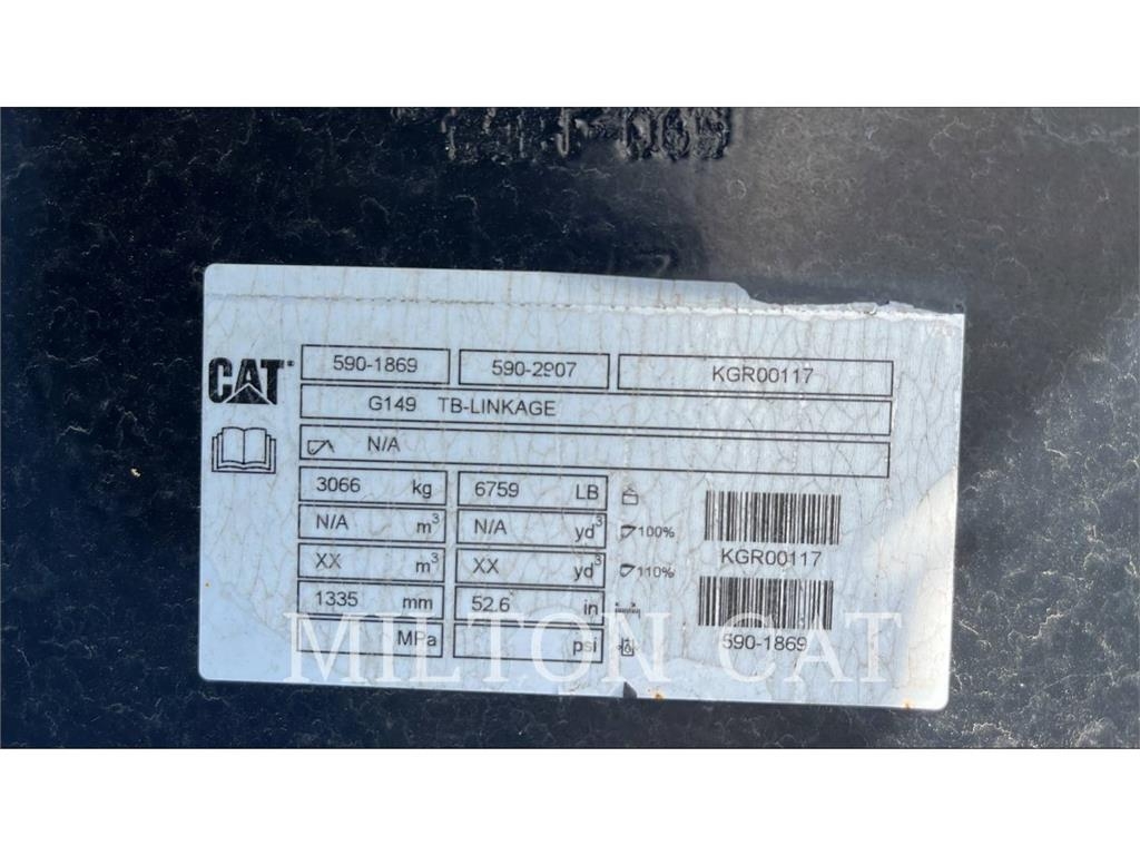 CAT G149 CONTRACTOR GRAPPLE TB LINKAGE Gripere