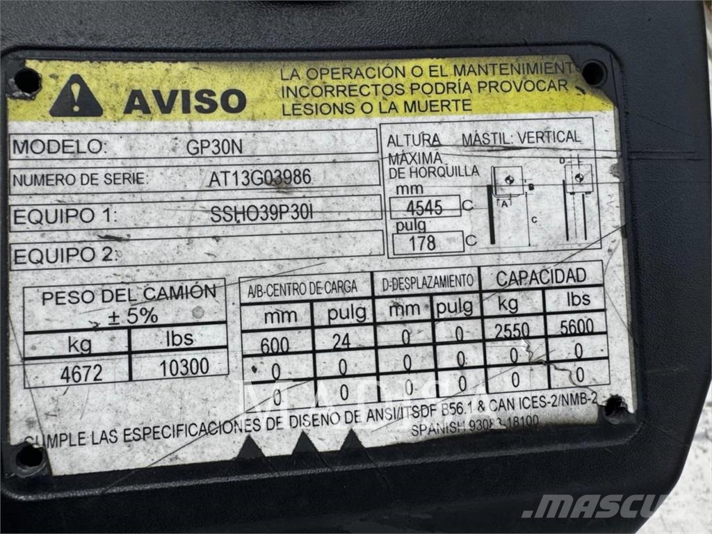 CAT GP30N Другие складские механизмы