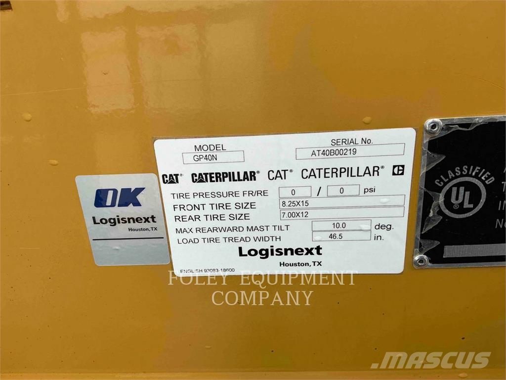 CAT GP40N Escavatori da demolizione