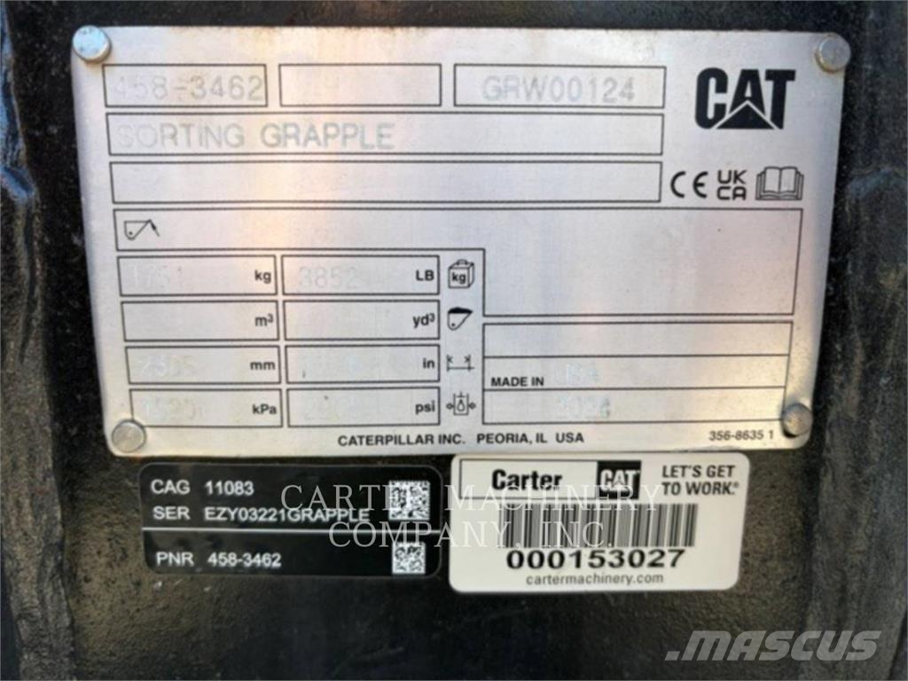 CAT GRAPFRK938 Вили