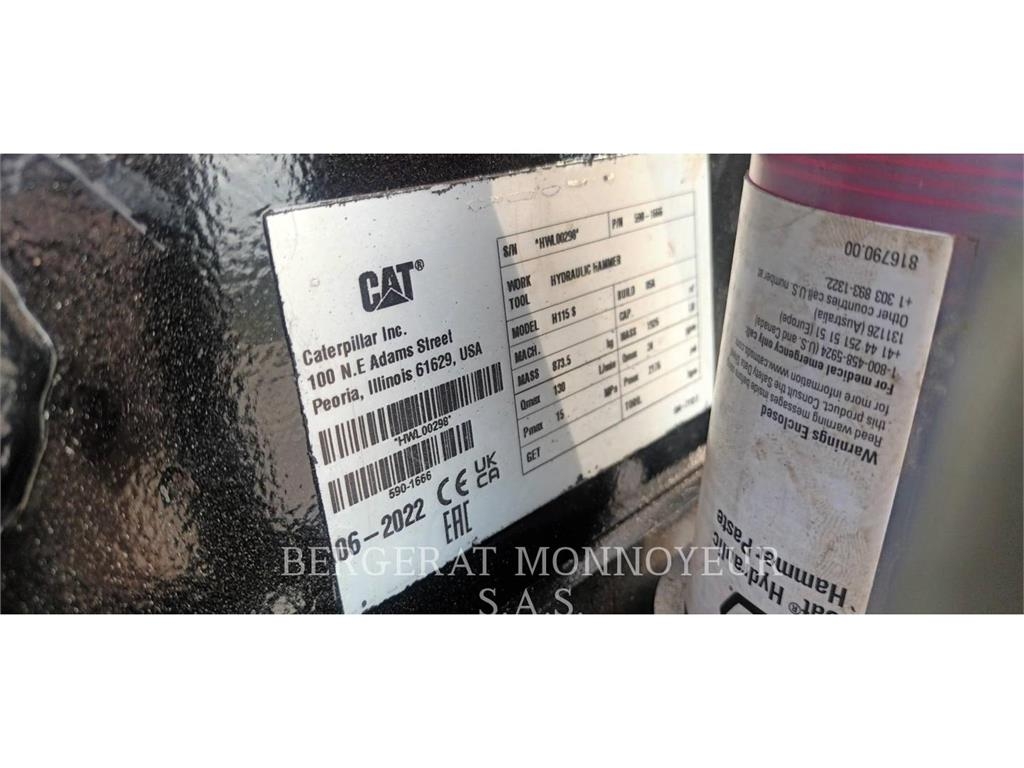 CAT H115S/CW40S/BRH Entreprenad - Övrigt