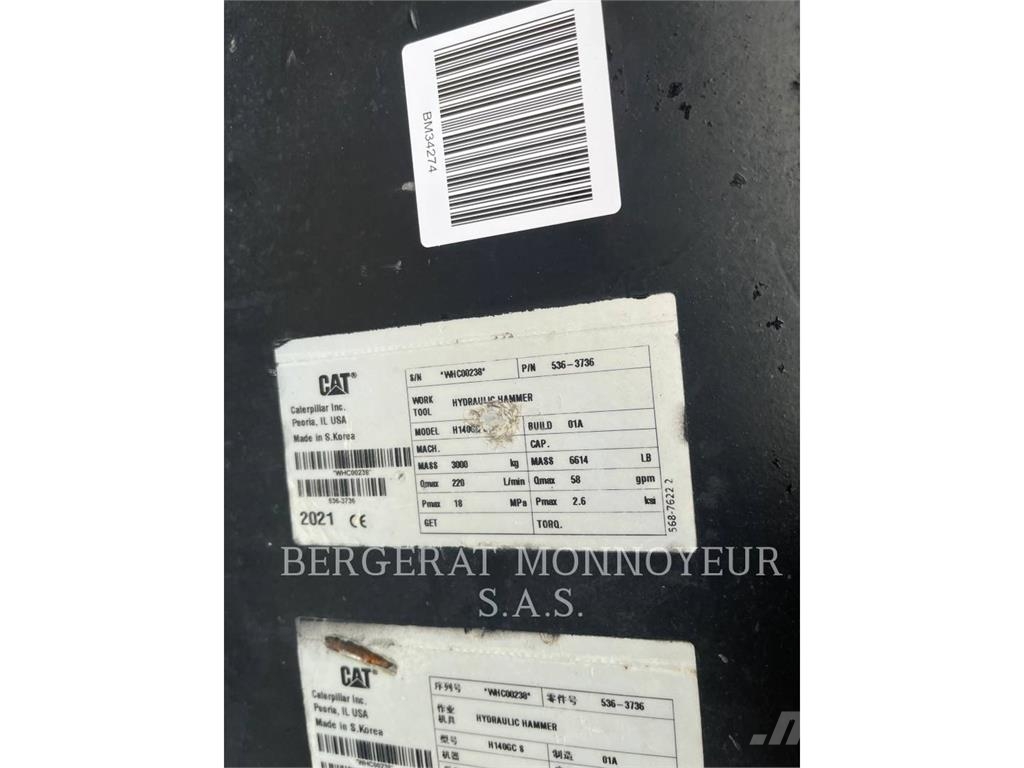 CAT H140GCS/CW45S مطارق / كسارات