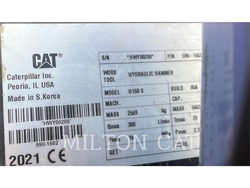 CAT H160S HAMMER Martillos hidráulicos
