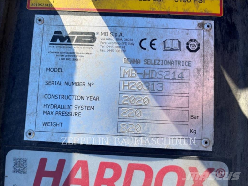 CAT HSD214 SEPERATOR Schaufeln