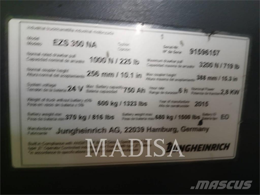 CAT LIFT TRUCKS EZS350NA Вилични кари-повдигачи - други