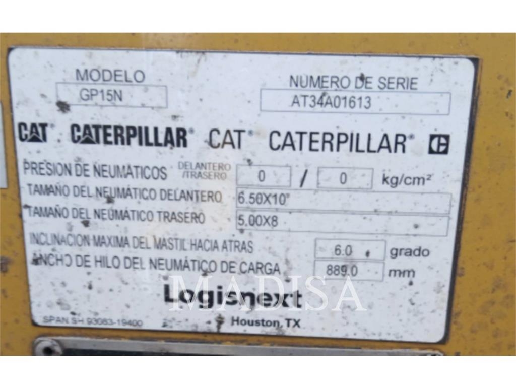 CAT LIFT TRUCKS GP15N5 Diger