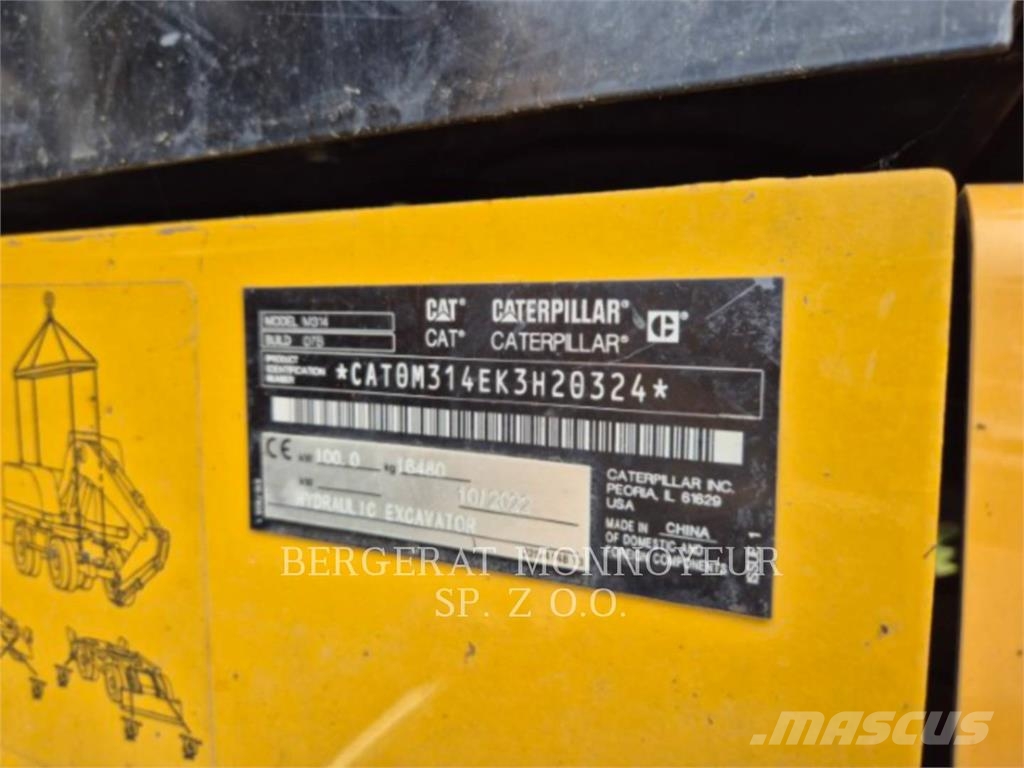 CAT M314-07 Excavadoras de ruedas