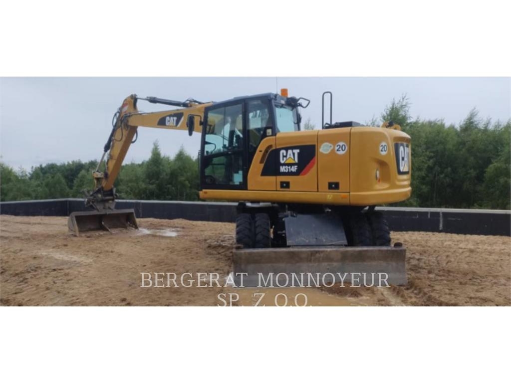 CAT M314F Колёсные экскаваторы