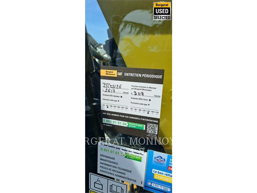 CAT M315 Pelle sur pneus