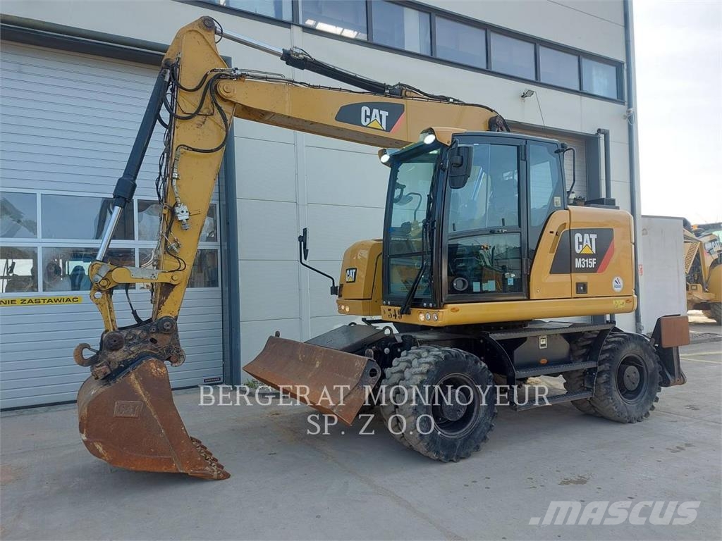 CAT M315F Ratiniai ekskavatoriai