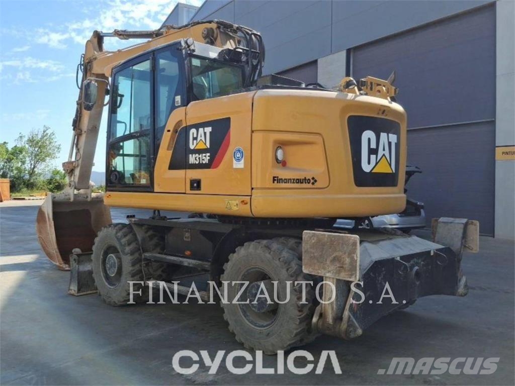 CAT M315F Ratiniai ekskavatoriai