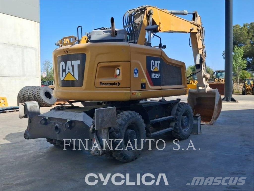 CAT M315F Ratiniai ekskavatoriai