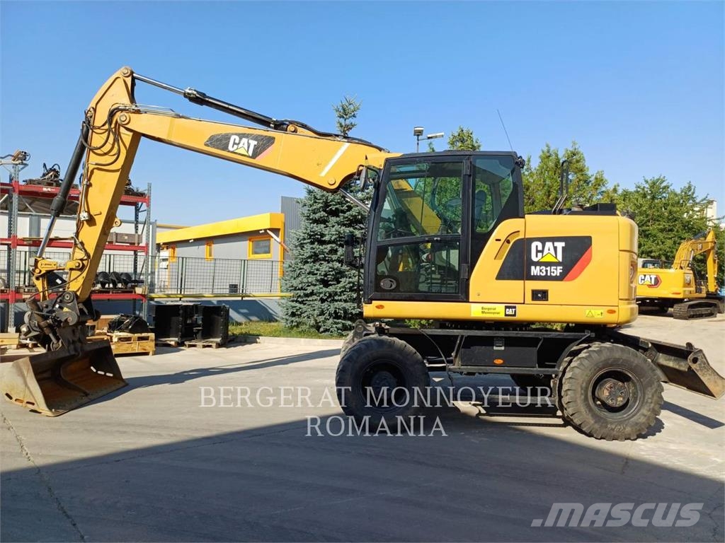 CAT M315F Ratiniai ekskavatoriai