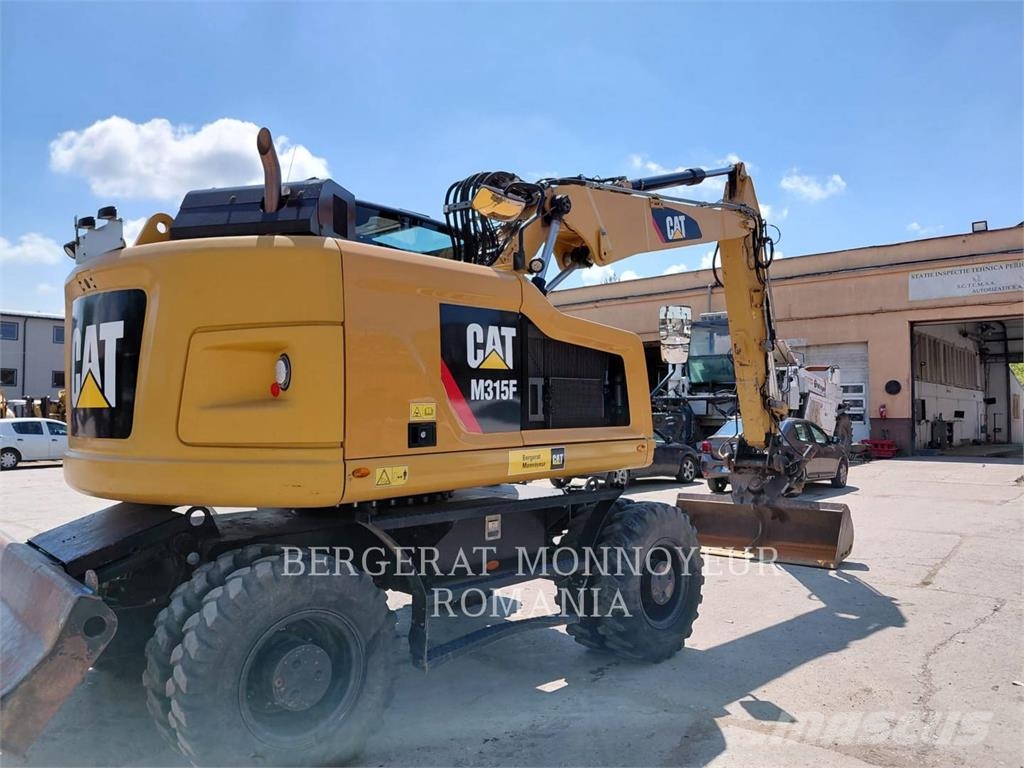 CAT M315F Ratiniai ekskavatoriai