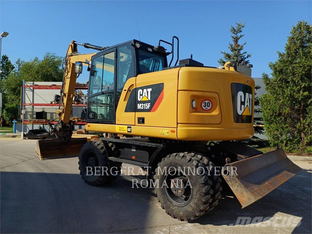 CAT M315F Ratiniai ekskavatoriai