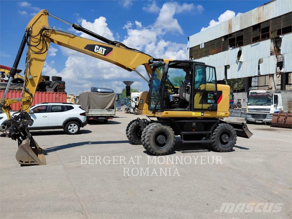 CAT M315F Ratiniai ekskavatoriai