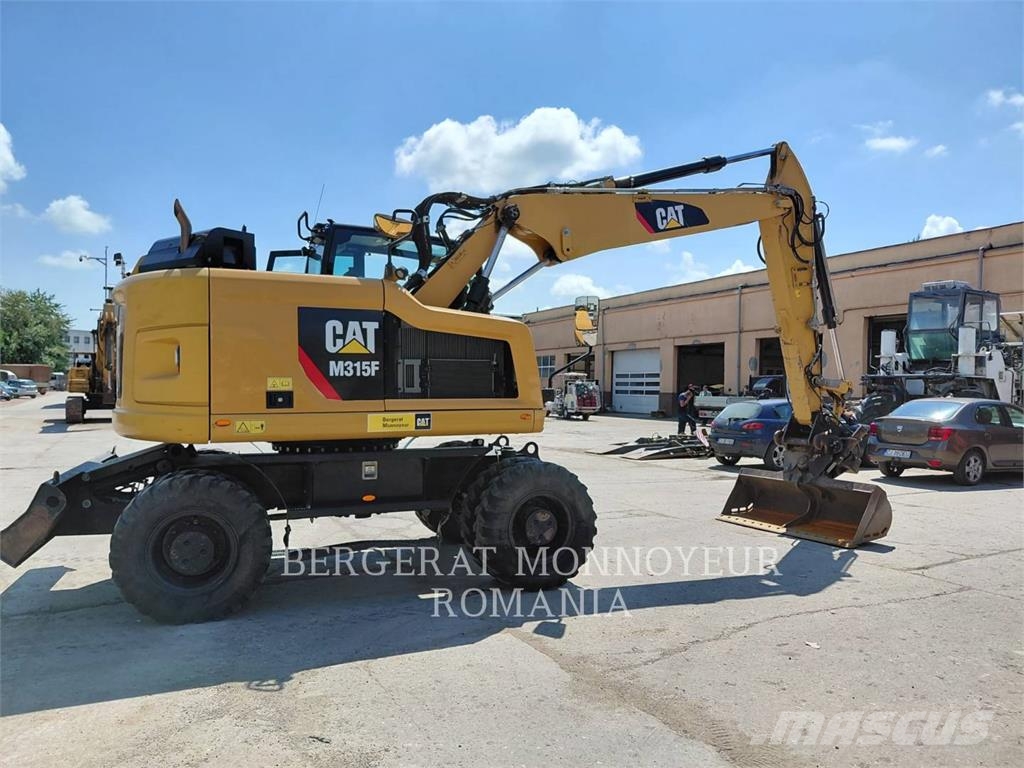 CAT M315F Ratiniai ekskavatoriai