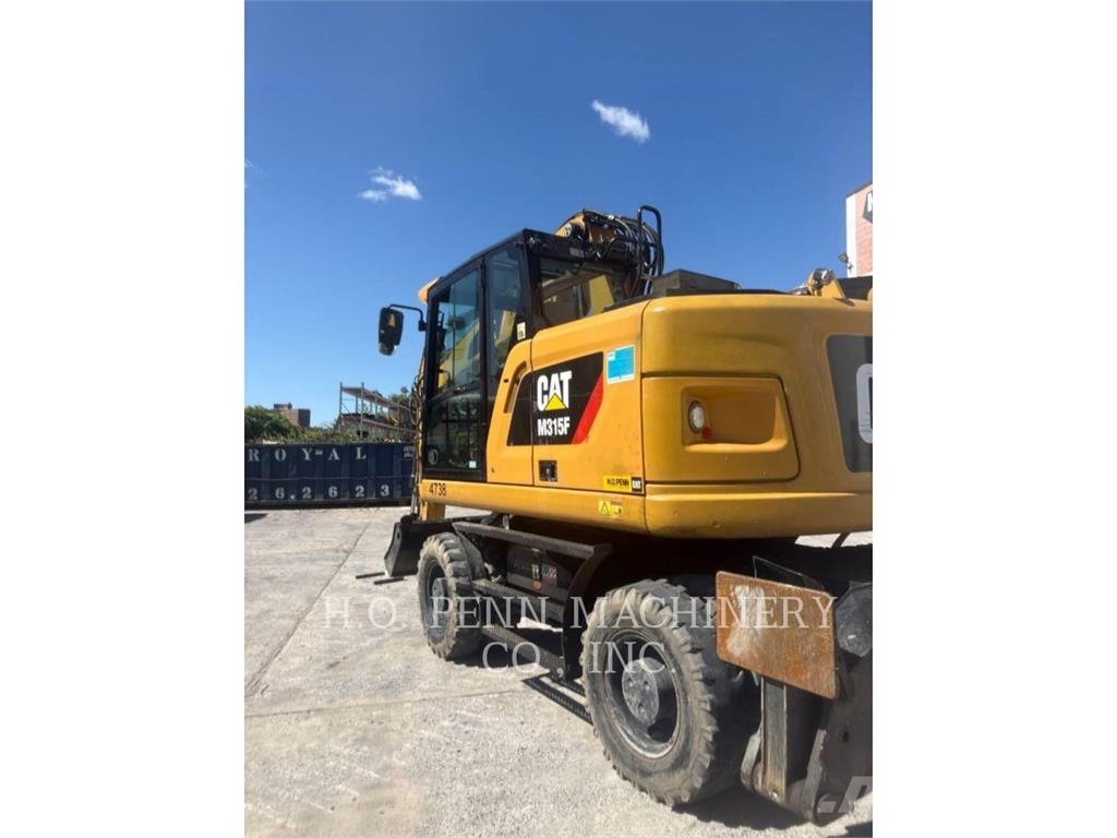 CAT M315F Gravemaskiner på hjul