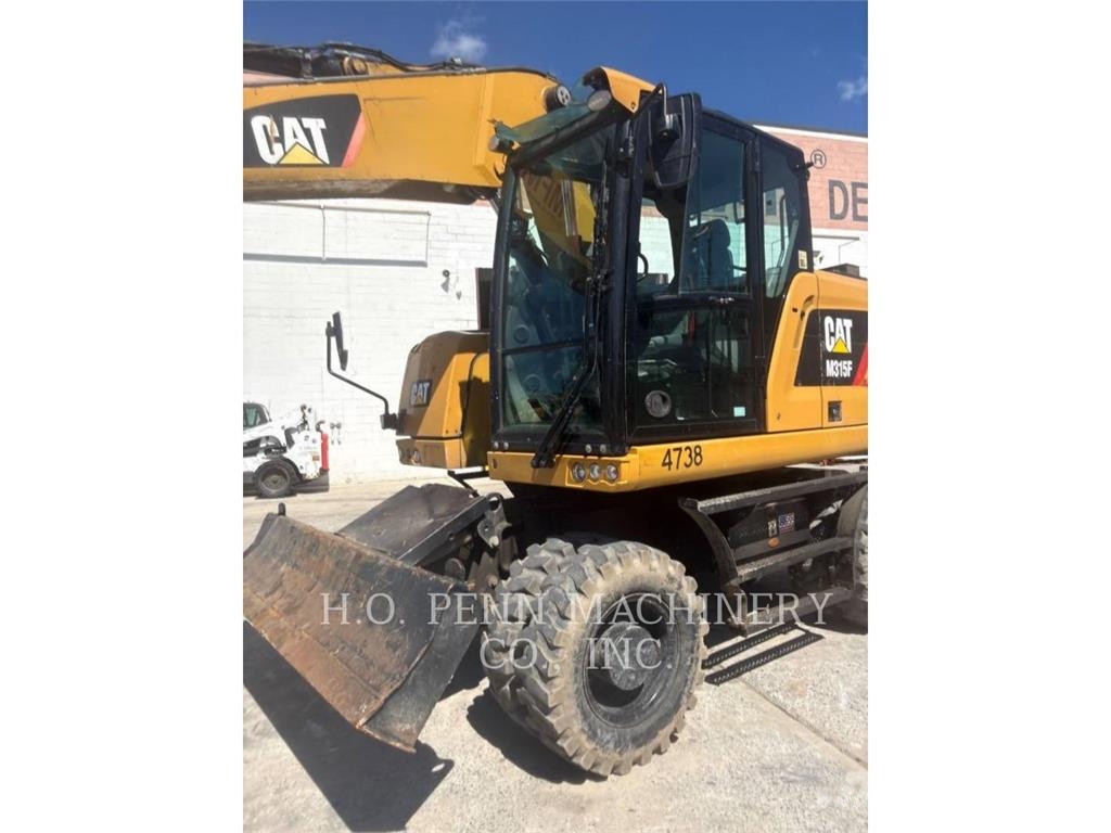 CAT M315F Gravemaskiner på hjul