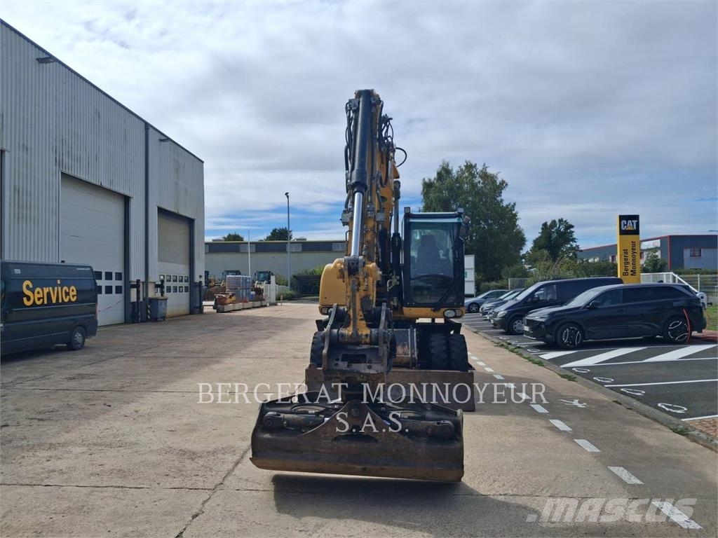 CAT M316D Pelle sur pneus