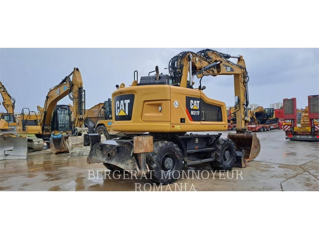 CAT M317F Wielgraafmachines