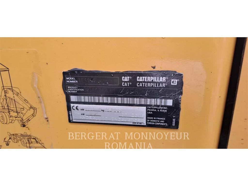 CAT M317F Wielgraafmachines
