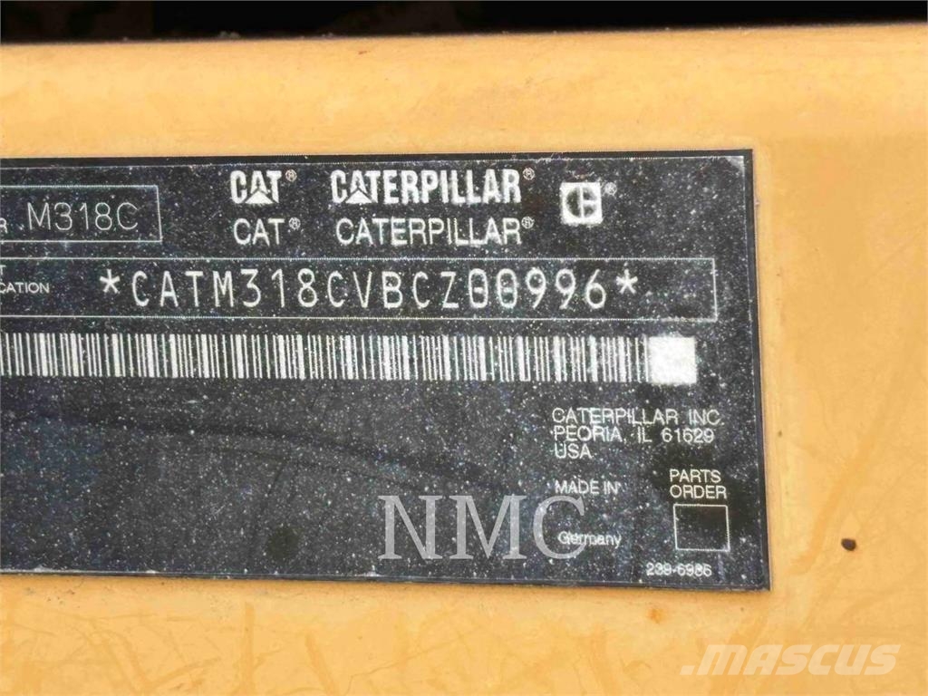 CAT M318C Εκσκαφείς με τροχούς - λάστιχα