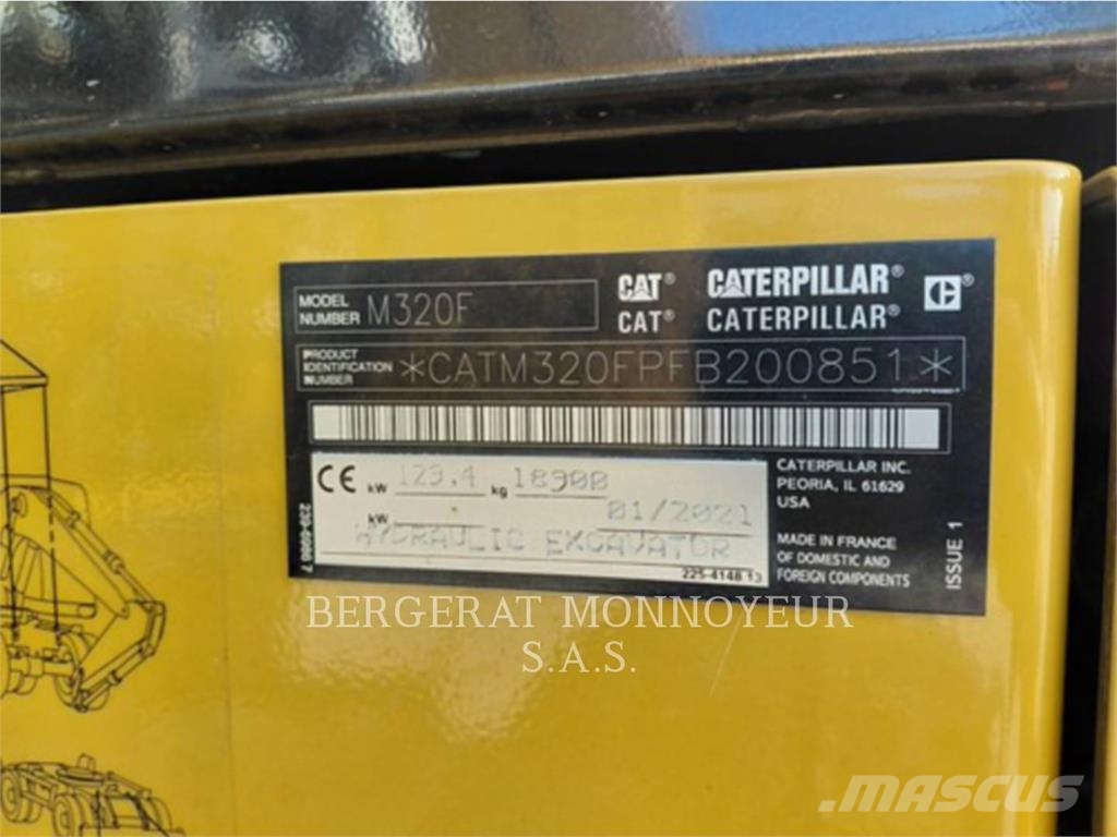 CAT M320F Mobilbagger