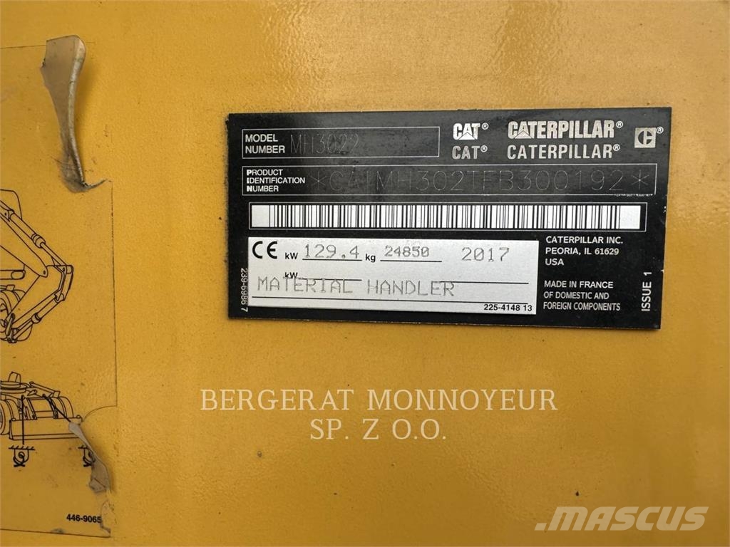 CAT MH3022 Hjulgrävare